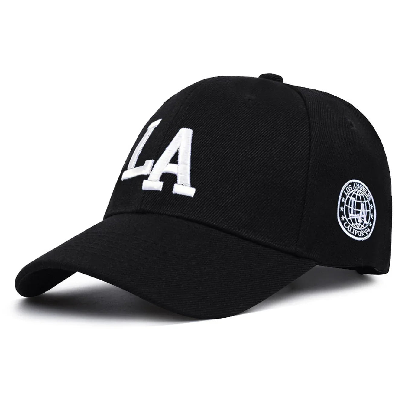 Gorra de béisbol de Los Ángeles bordada 3D
