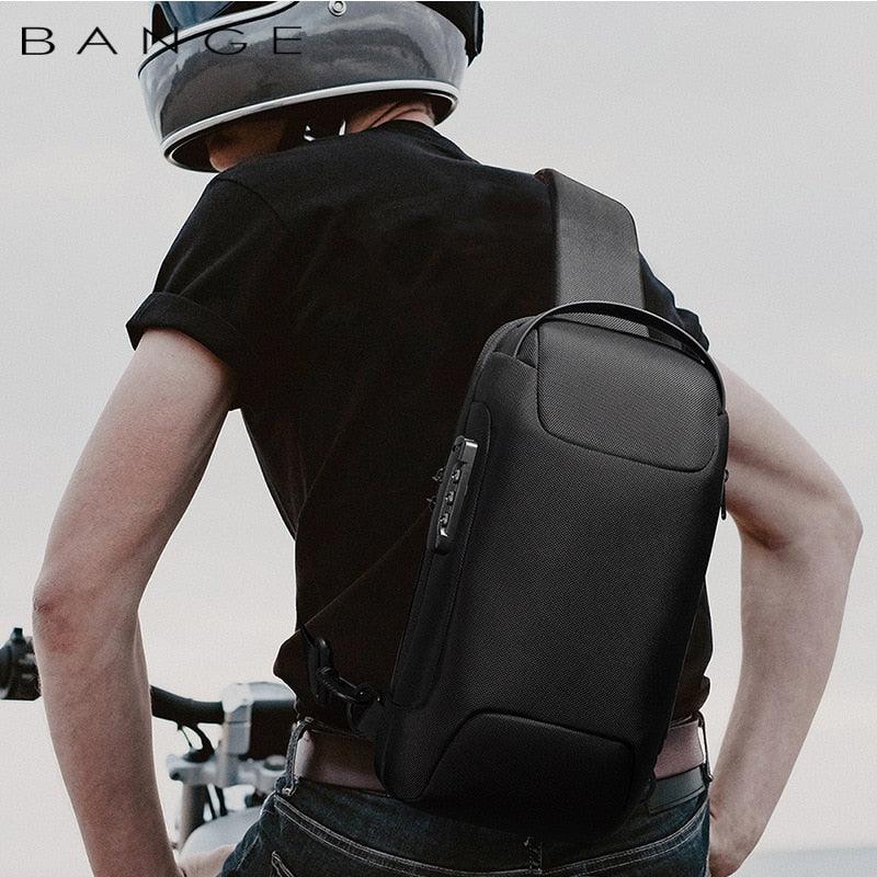 BANGE Hot Chest bolso cruzado impermeable y con carga USB