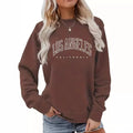 Sudadera LA en negro para mujer