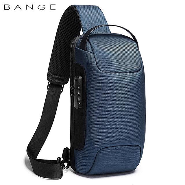 BANGE Hot Chest bolso cruzado impermeable y con carga USB