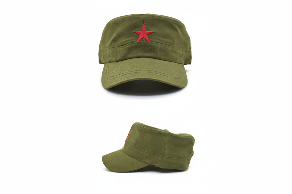 Gorra militar estrella roja estilo soviético