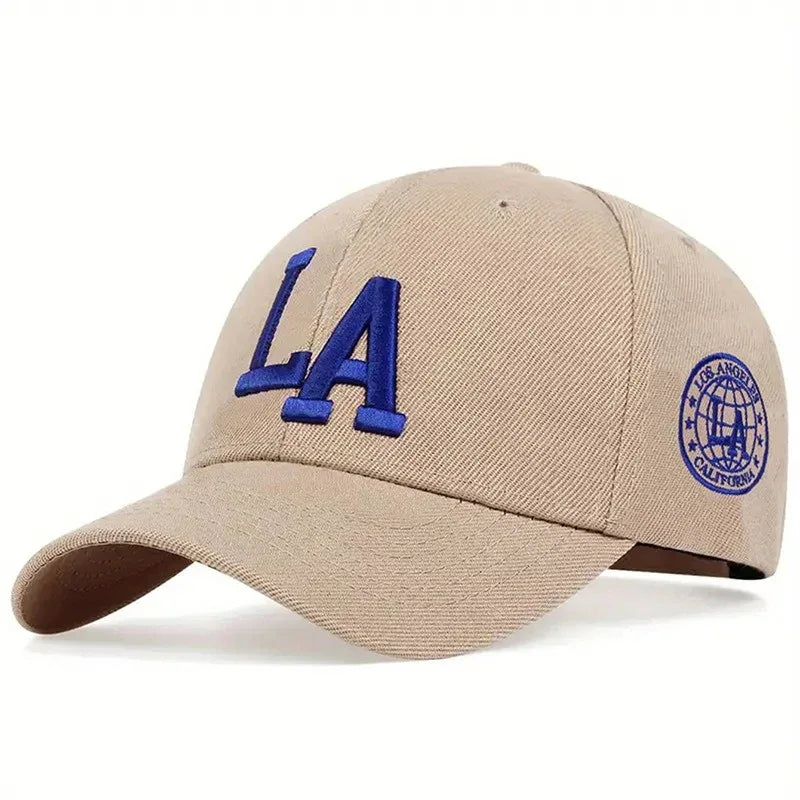 Gorra de béisbol de Los Ángeles bordada 3D