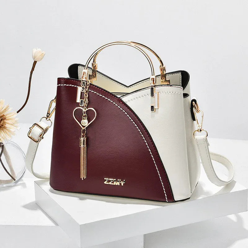 Bolso ZZMY con bloques de colores y gran capacidad