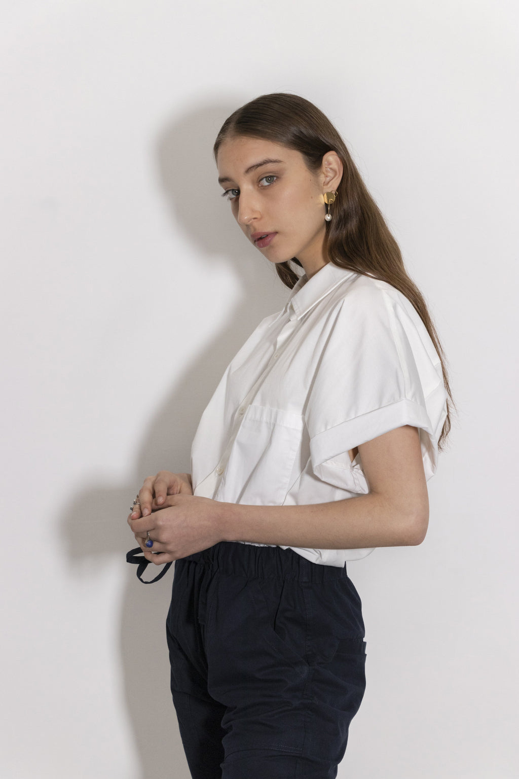 Bismuth Short Sleeved Poplin Shirt