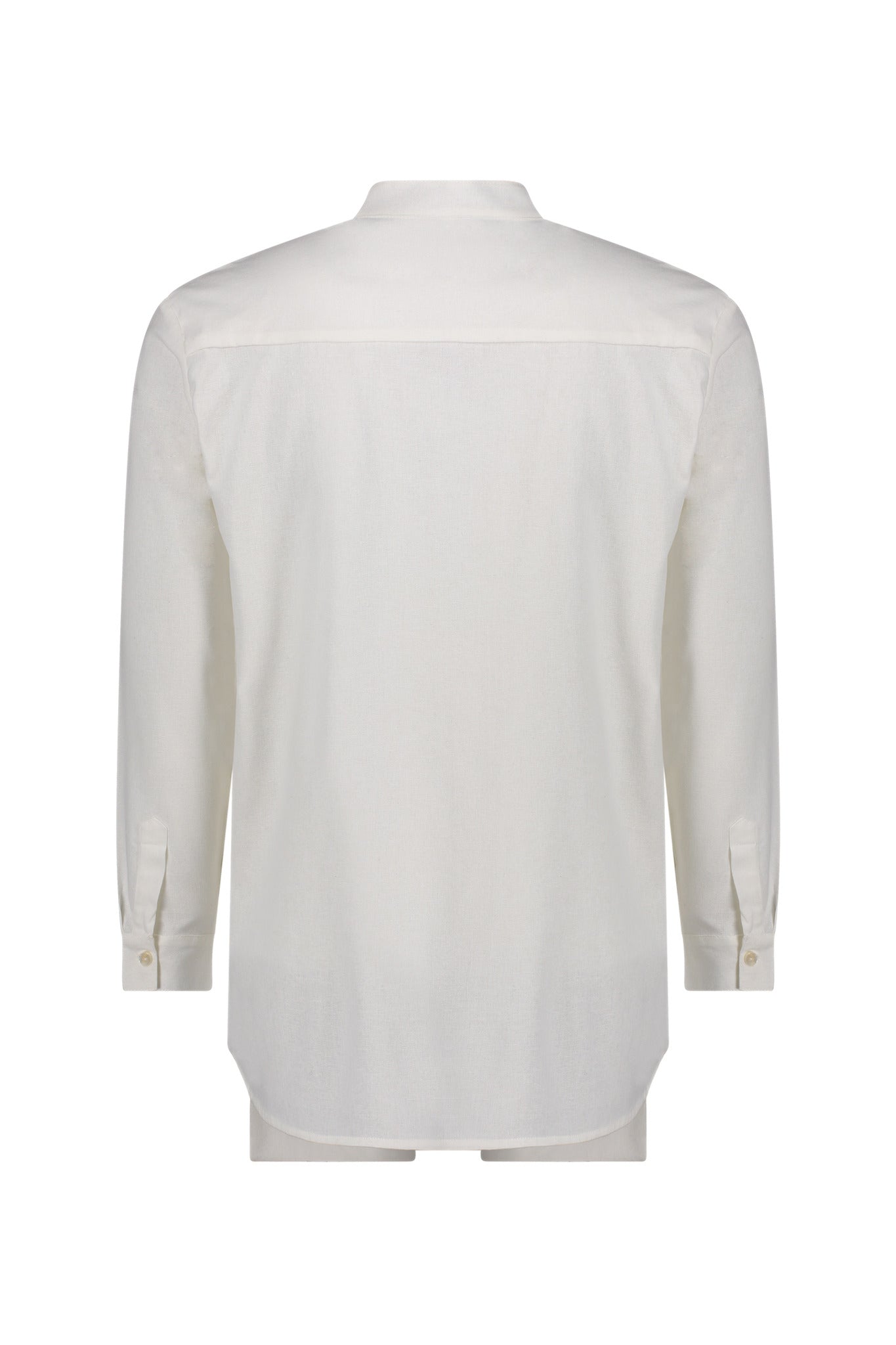 Iodine Front Pocket Linen-Blend Shirt
