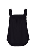 Aruma Wide-Strap Linen-Blend Top
